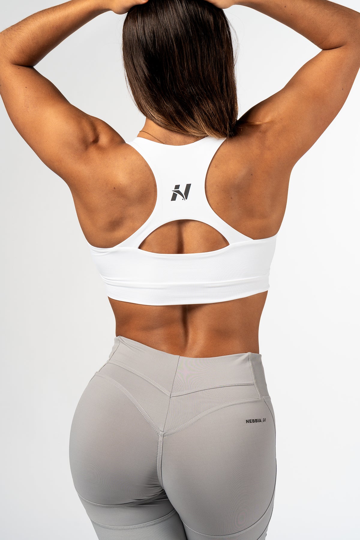 Nebbia Sports Bra 471 White | Nebbia Activewear (5/5)