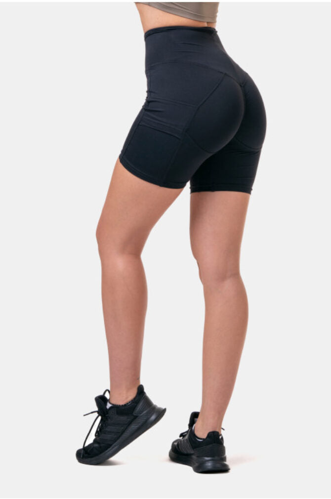 Nebbia Sports Shorts 575 Black | Nebbia Activewear (5/5)
