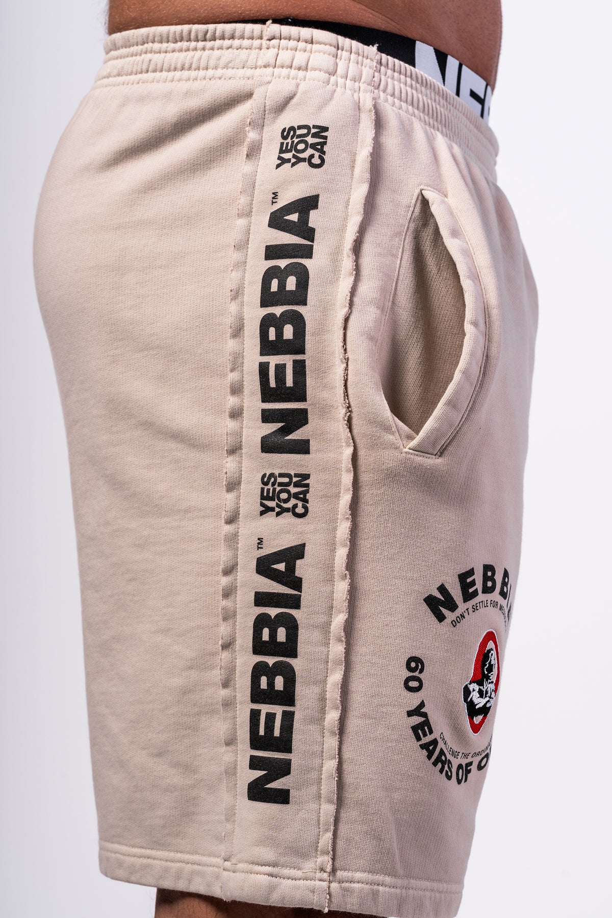 Nebbia Sports Shorts 786 Grey | Nebbia Activewear (4/4)