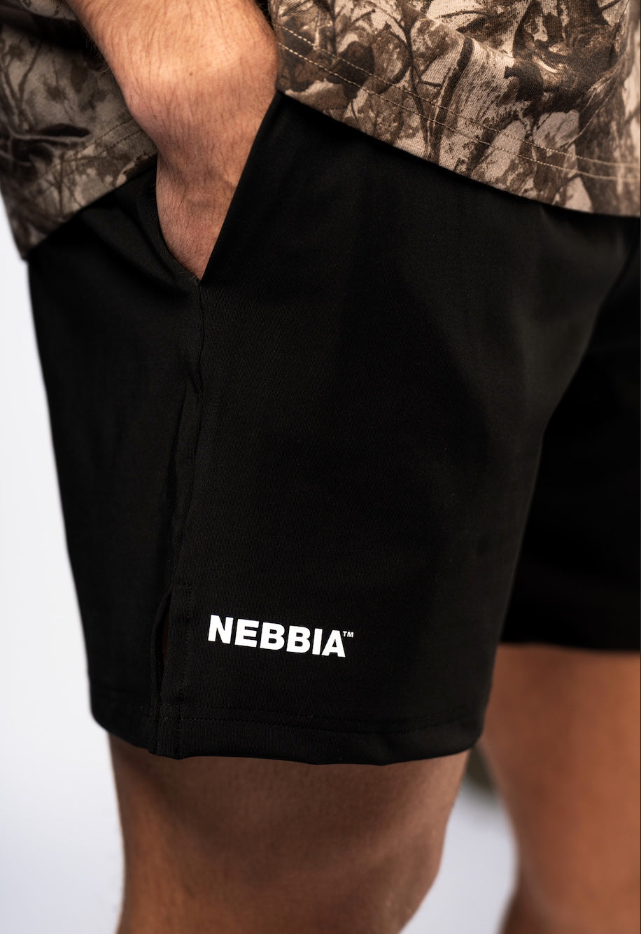 Nebbia Sports Shorts 902 Black | Nebbia Activewear (3/4)