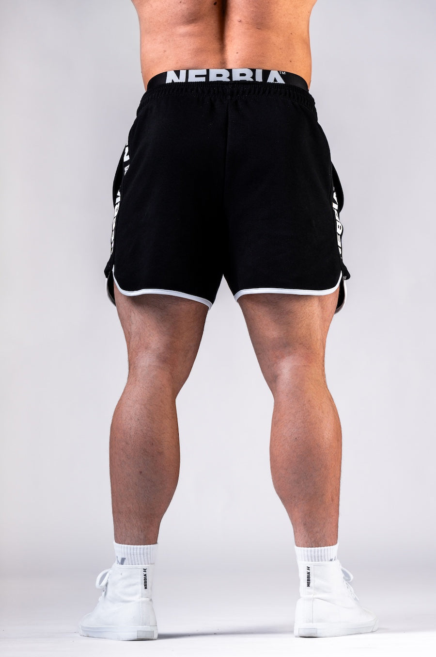 Nebbia Sports Shorts 295 Black | Nebbia Activewear (2/2)