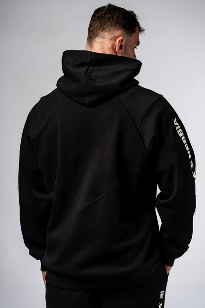Nebbia Hoodie 300 Black | Nebbia Activewear (2/4)