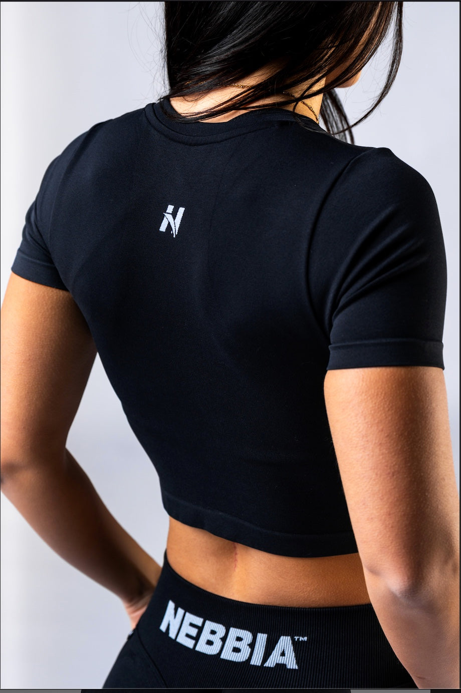 Nebbia Sports Shorts 891 Black – seamless | Nebbia Activewear (4/4)