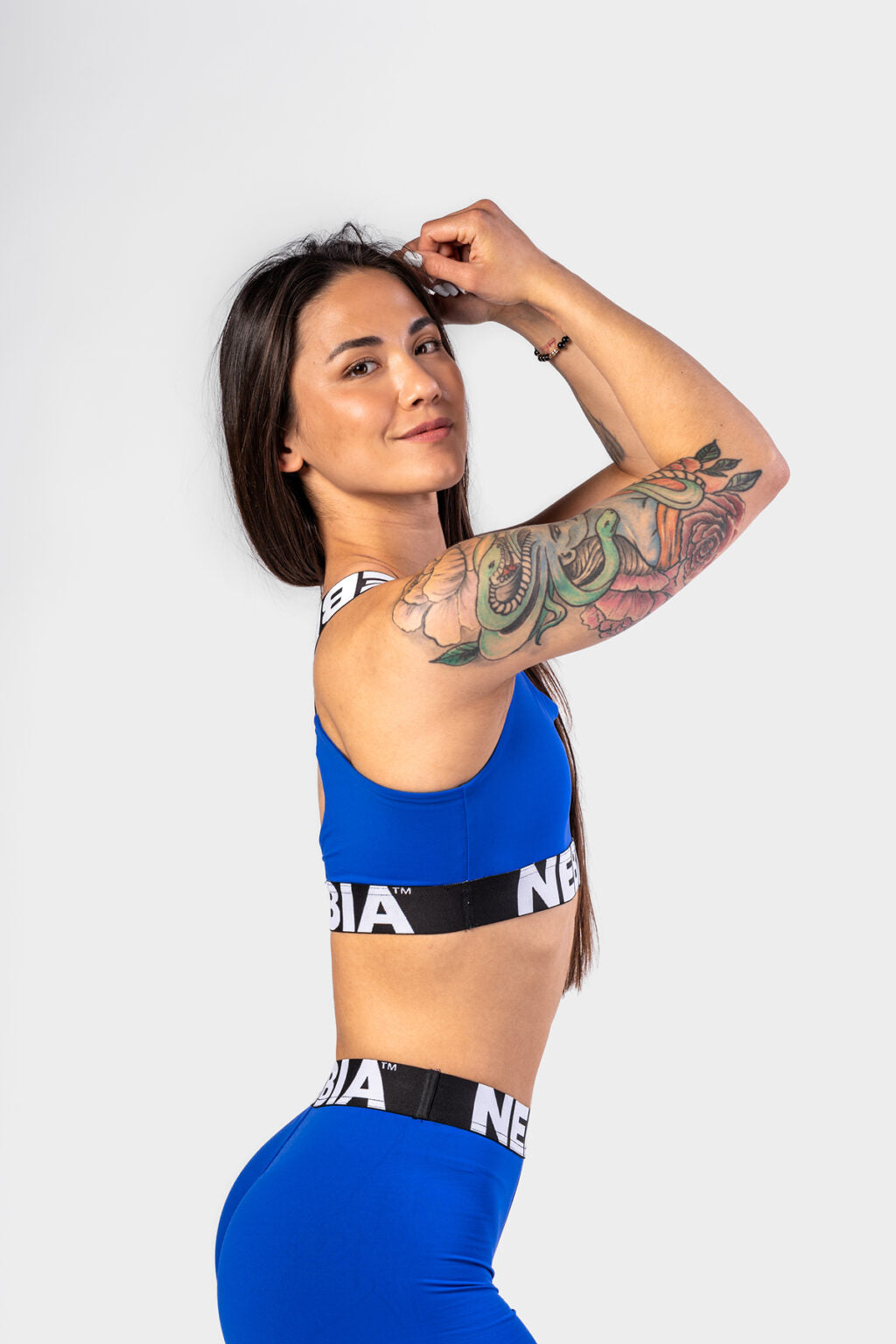 Nebbia Sports Bra 230 Blue | Nebbia Activewear (3/5)