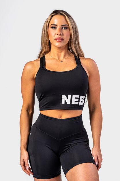 Nebbia Sports Bra 231 Black | Nebbia Activewear (2/6)