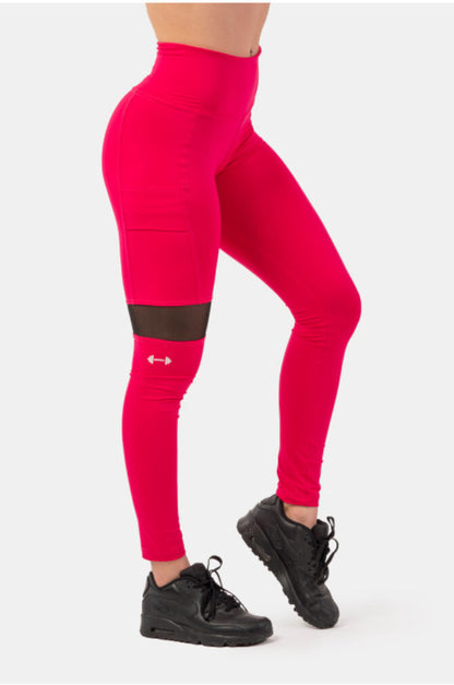 Nebbia Leggings 404 Pink – high waist | Nebbia Activewear (1/7)