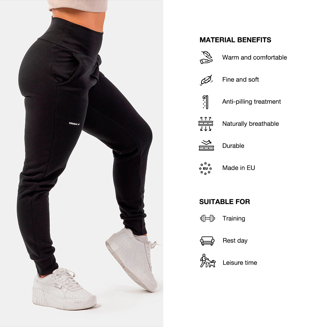 Nebbia Activewear 409 Black – high waist | Nebbia Activewear (6/6)
