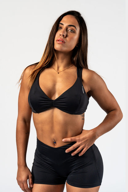 Nebbia Sports Bra 424 Black | Nebbia Activewear (1/7)