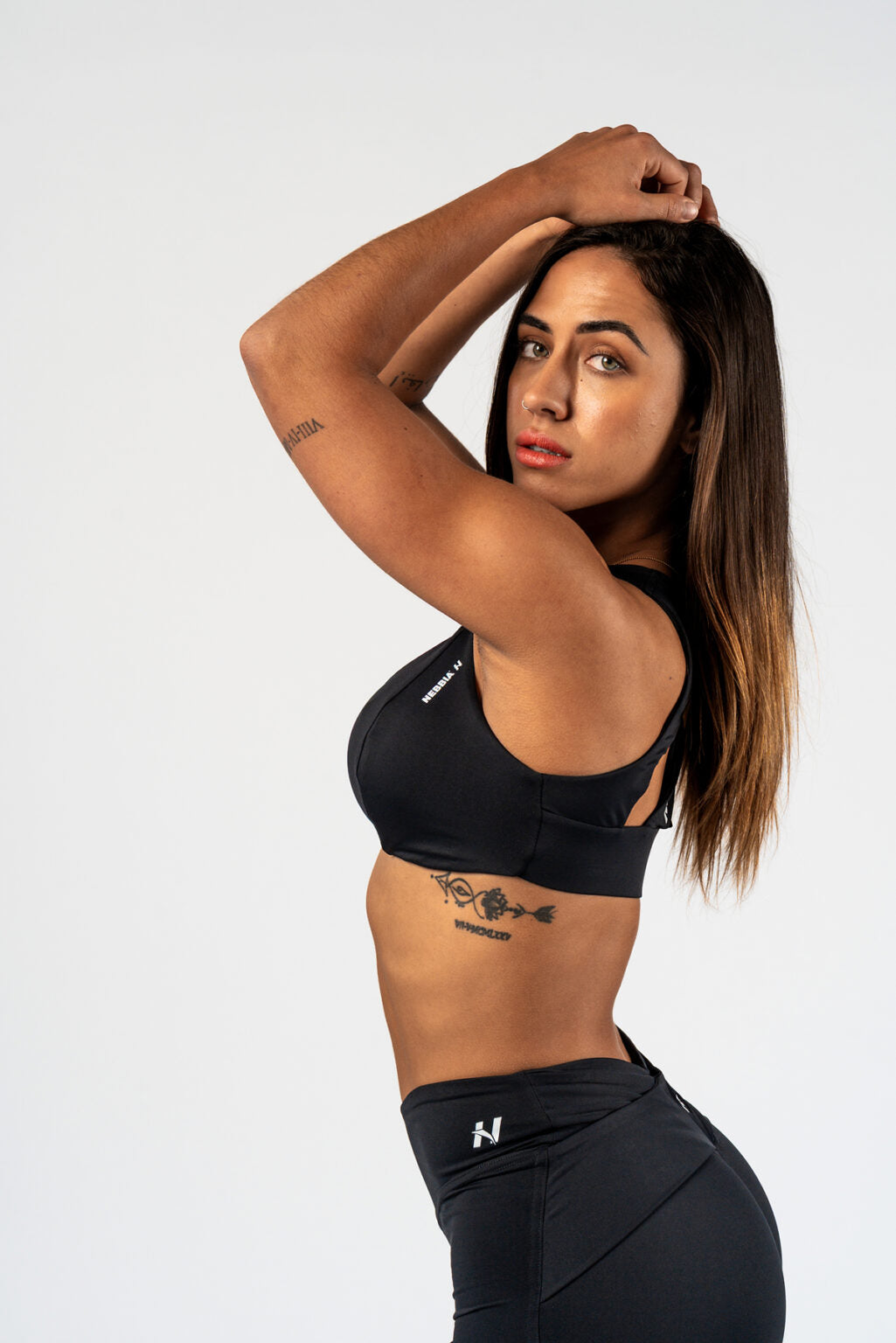 Nebbia Sports Bra 424 Black | Nebbia Activewear (2/7)