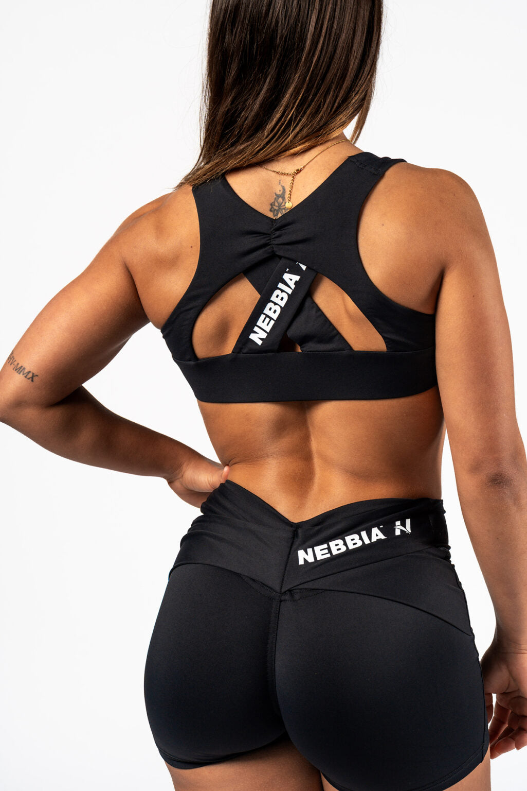 Nebbia Sports Bra 424 Black | Nebbia Activewear (4/7)