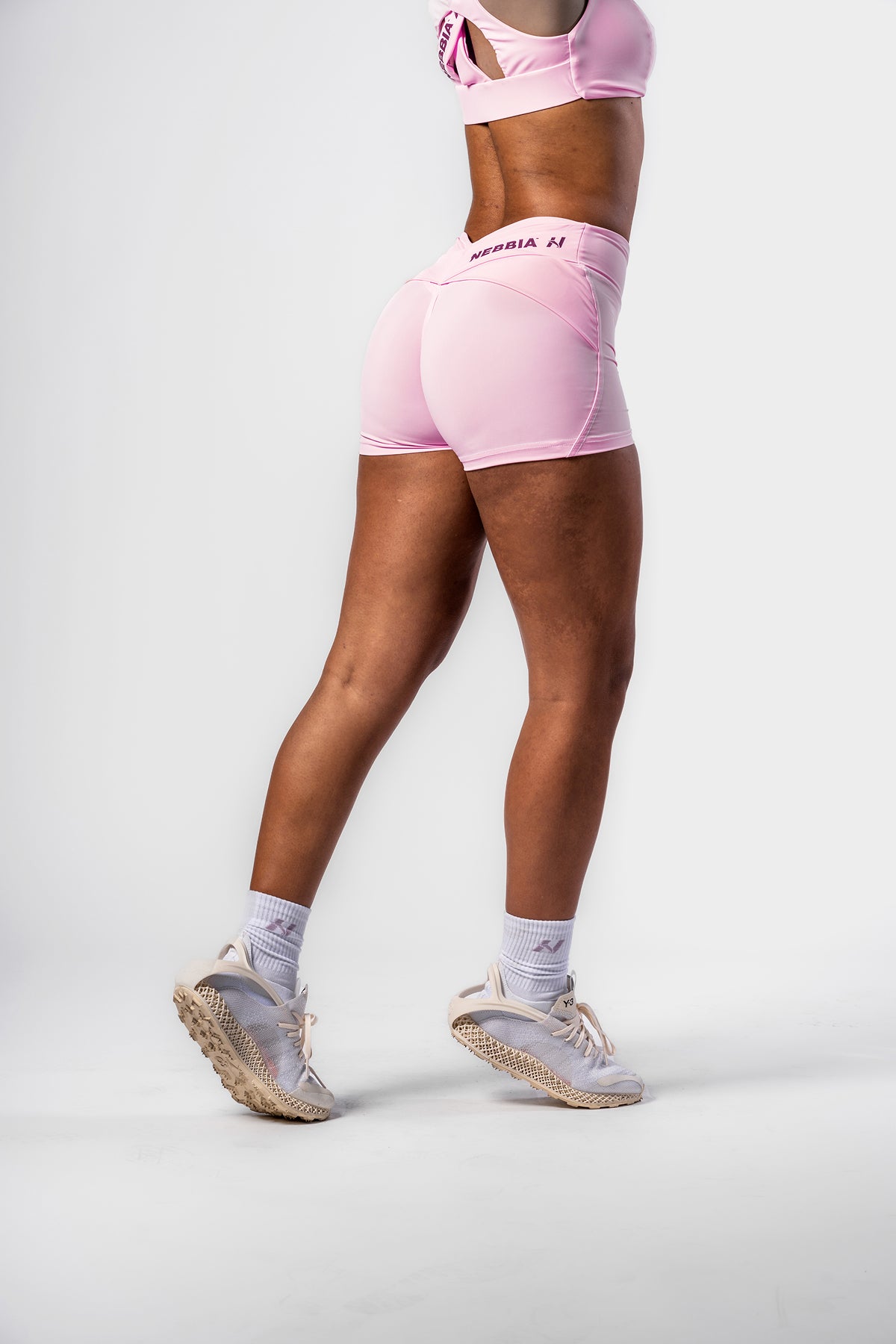 Nebbia Sports Shorts 428 Pink | Nebbia Activewear (4/5)