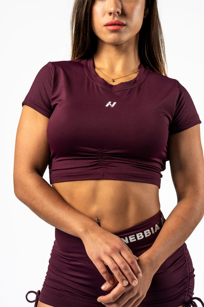 Nebbia Sports Top 430 – open back, cropped | Nebbia Activewear (4/7)