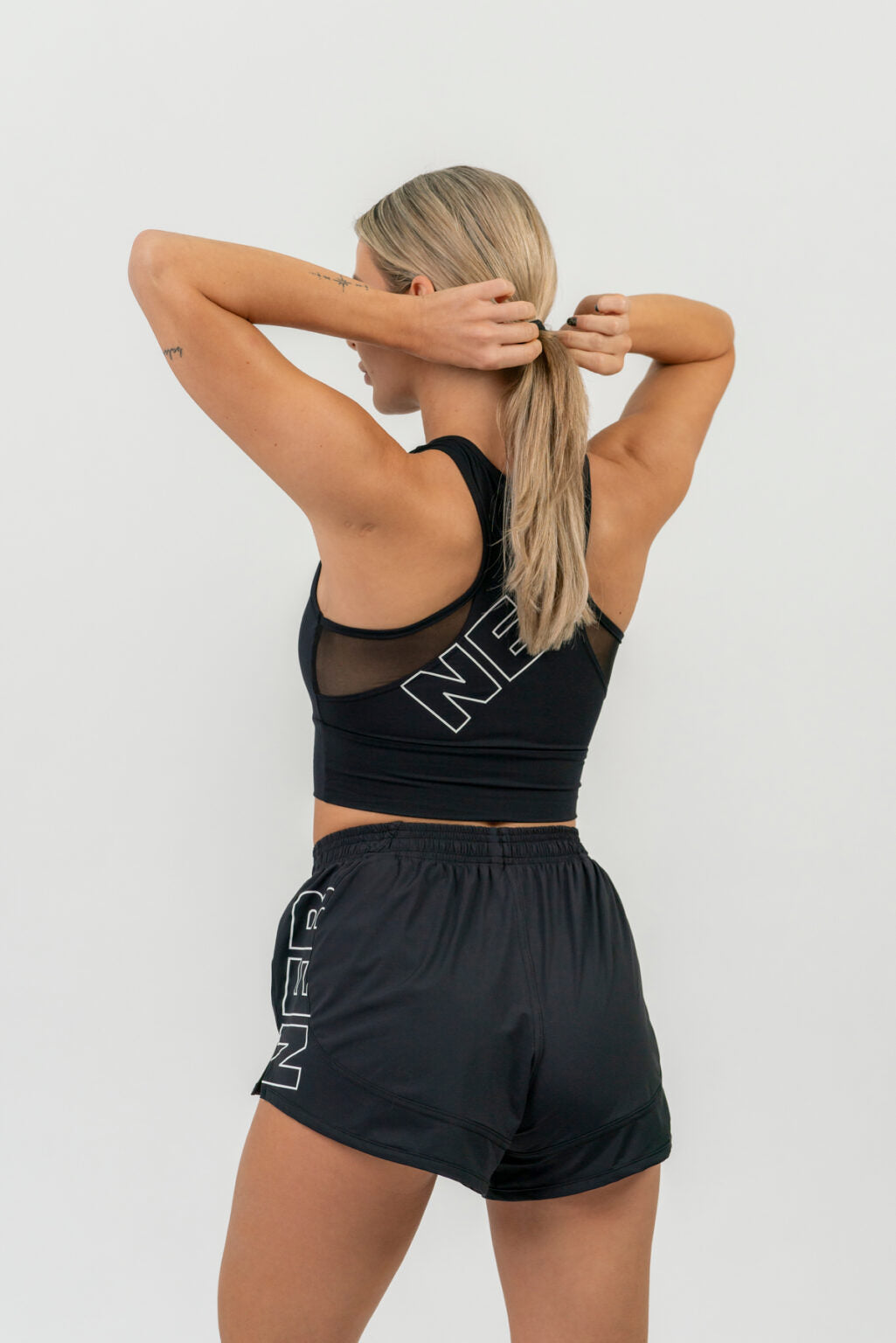 Nebbia Sports Shorts 442 Black | Nebbia Activewear (3/9)