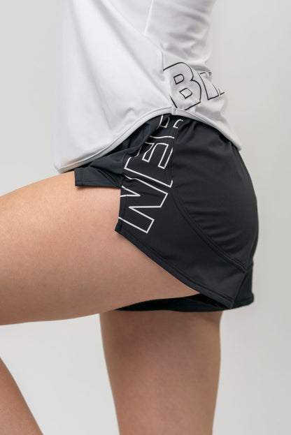 Nebbia Sports Shorts 442 Black | Nebbia Activewear (6/9)