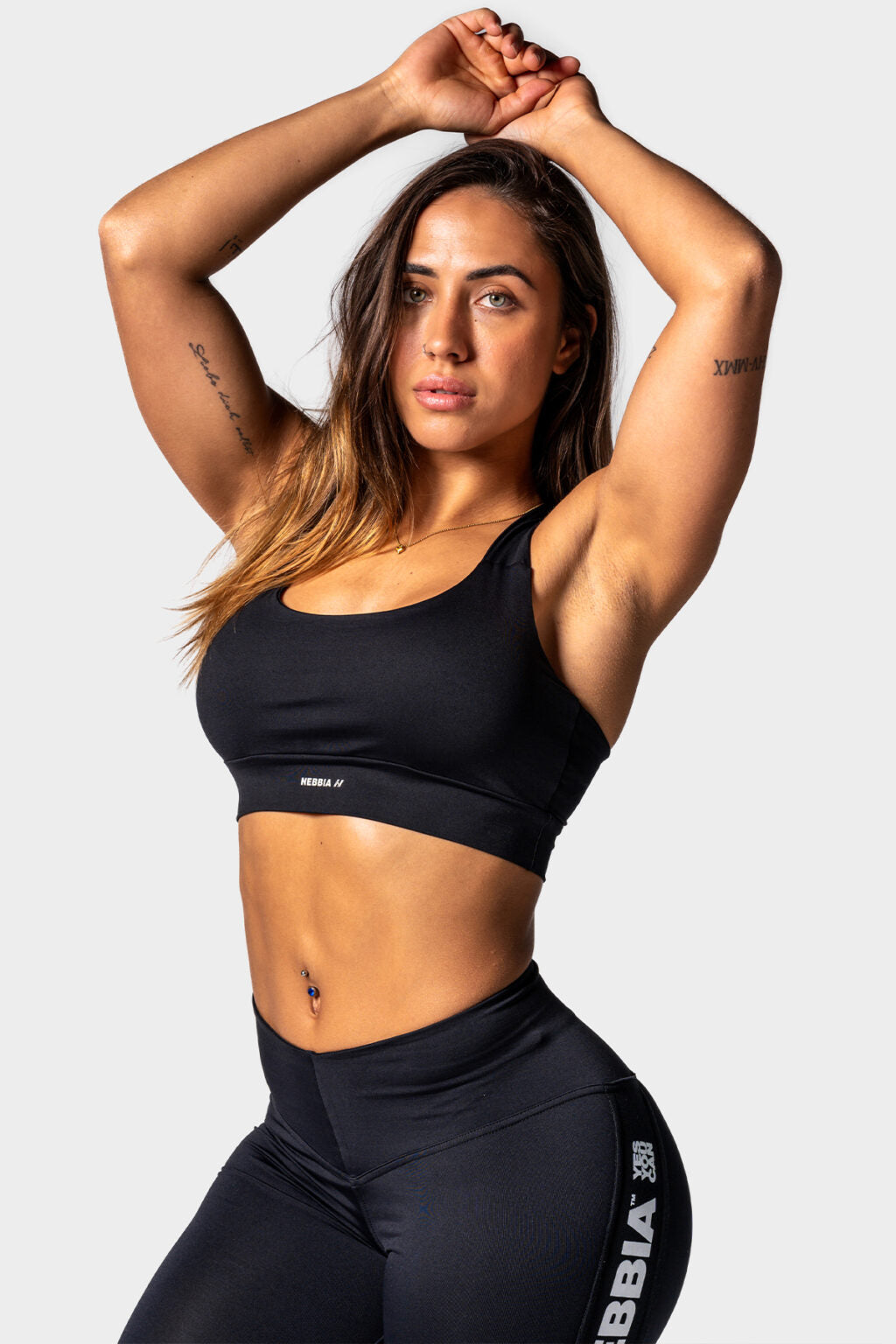 Nebbia Sports Bra 471 Black | Nebbia Activewear (1/5)