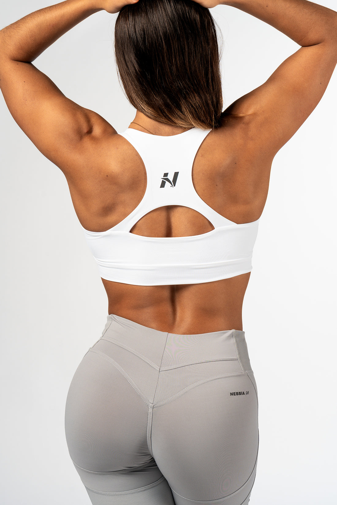 Nebbia Sports Bra 471 White | Nebbia Activewear (5/5)
