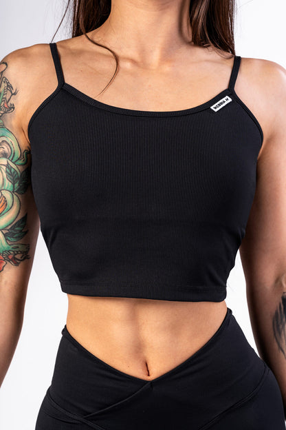 Nebbia Tank Top 474 Black | Nebbia Activewear (1/2)