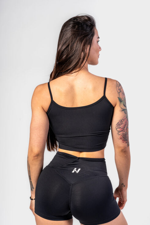 Nebbia Tank Top 474 Black | Nebbia Activewear (2/2)