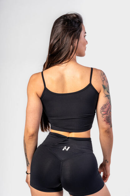 Nebbia Tank Top 474 Black | Nebbia Activewear (2/2)