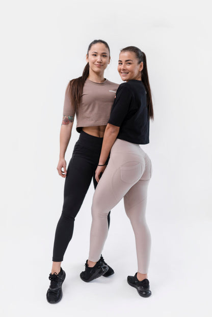 Nebbia Activewear 587 Beige – high waist | Nebbia Activewear (2/7)