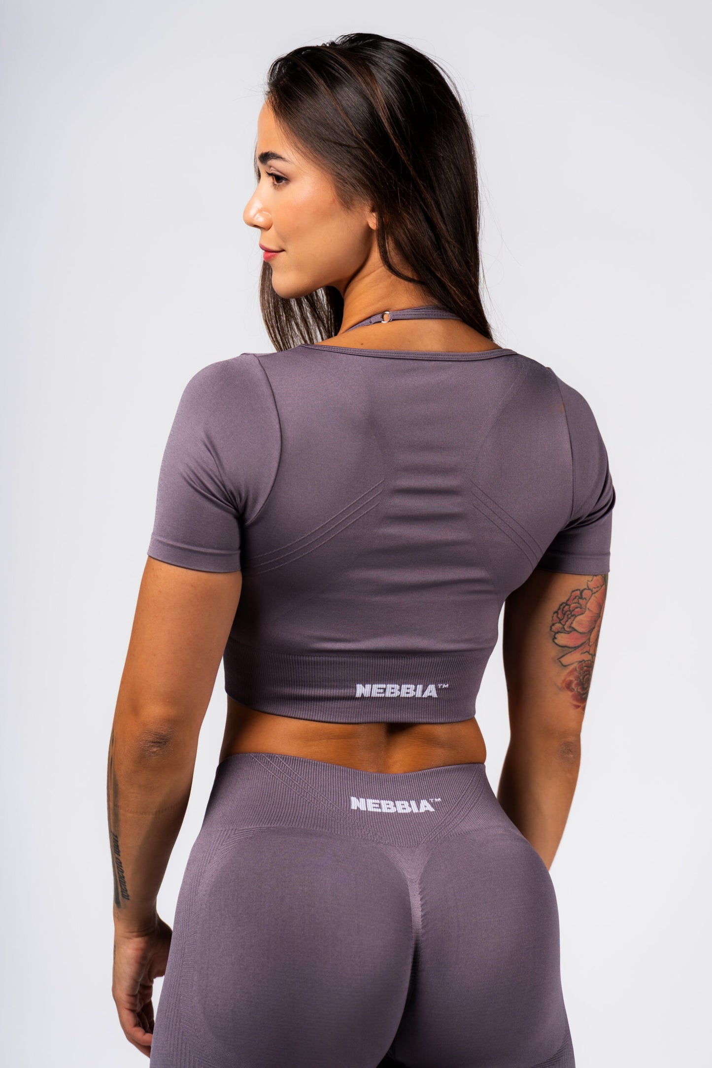 Nebbia Sports Top 499 Purple – seamless | Nebbia Activewear (4/7)