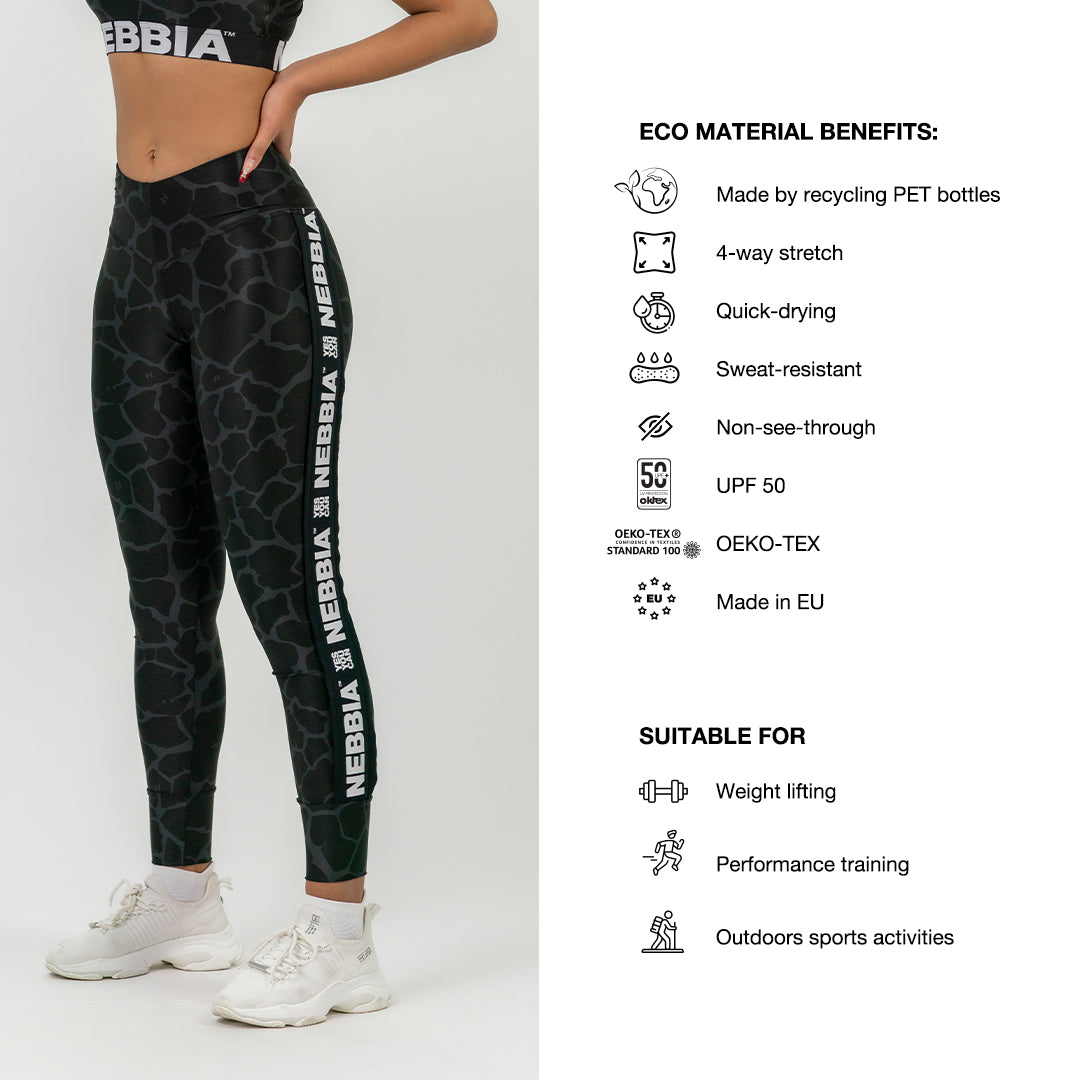 Nebbia Leggings 546 Red – high waist | Nebbia Activewear (6/6)