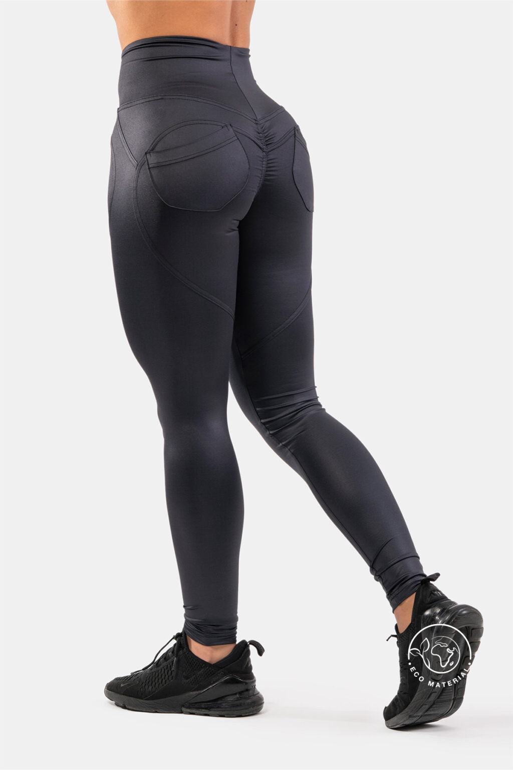 Nebbia Activewear 586 Black – high waist | Nebbia Activewear (6/6)