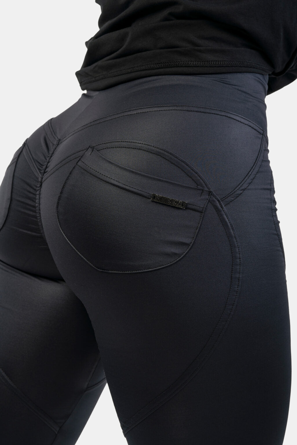 Nebbia Activewear 586 Black – high waist | Nebbia Activewear (5/6)