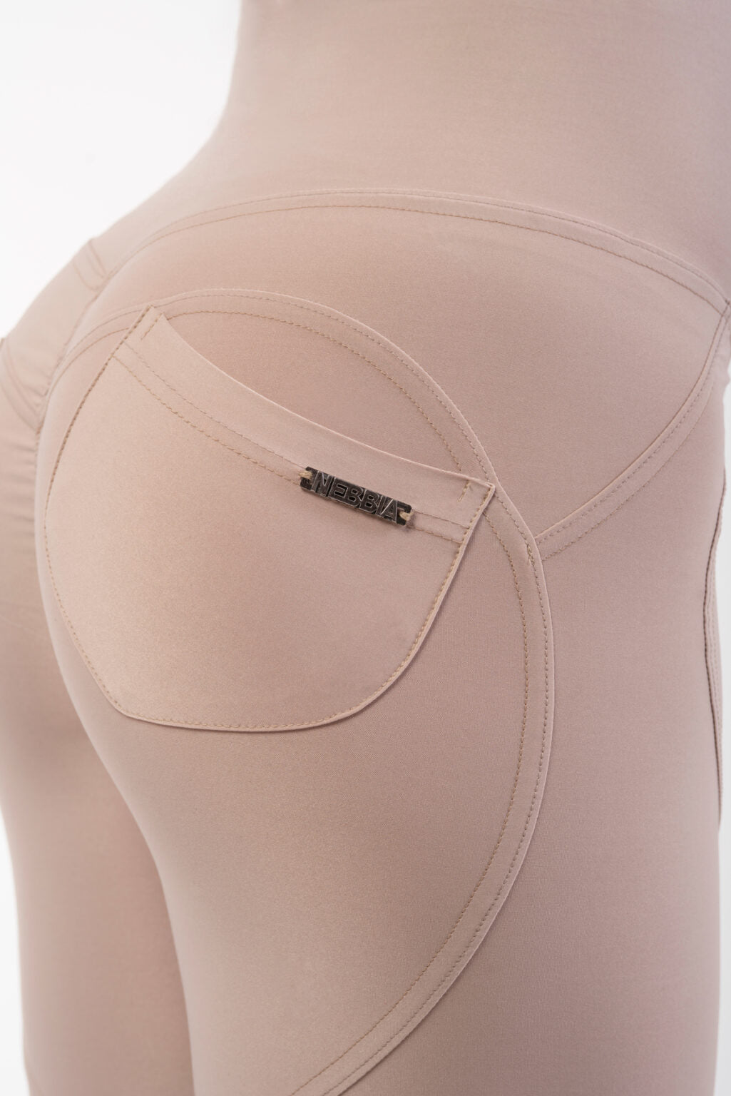 Nebbia Activewear 587 Beige – high waist | Nebbia Activewear (7/7)