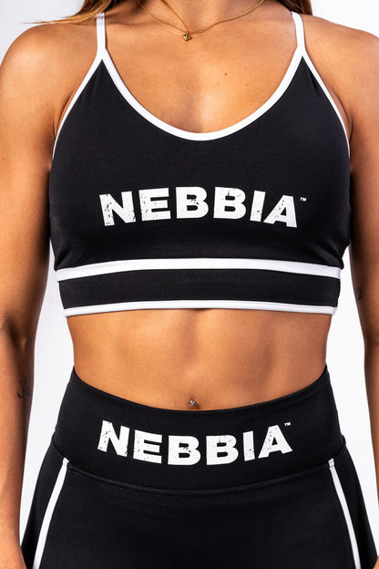 Nebbia Sports Bra 608 Black | Nebbia Activewear (1/4)