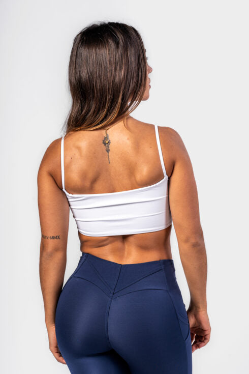 Nebbia Sports Bra 612 White | Nebbia Activewear (4/4)
