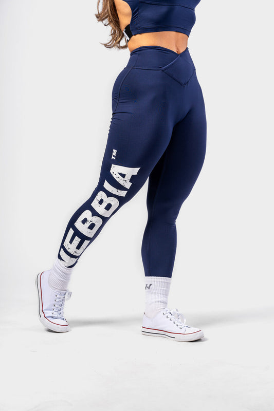 Nebbia Leggings 613 Blue – high waist | Nebbia Activewear (1/10)