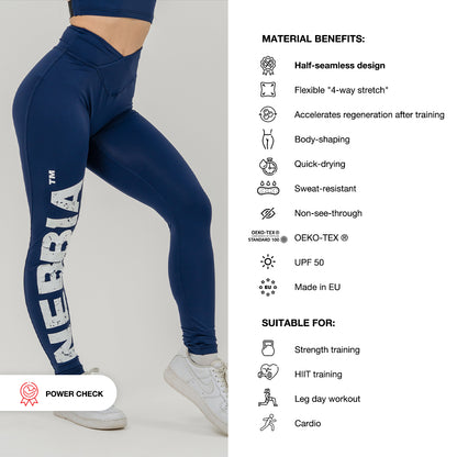 Nebbia Leggings 613 Blue – high waist | Nebbia Activewear (10/10)