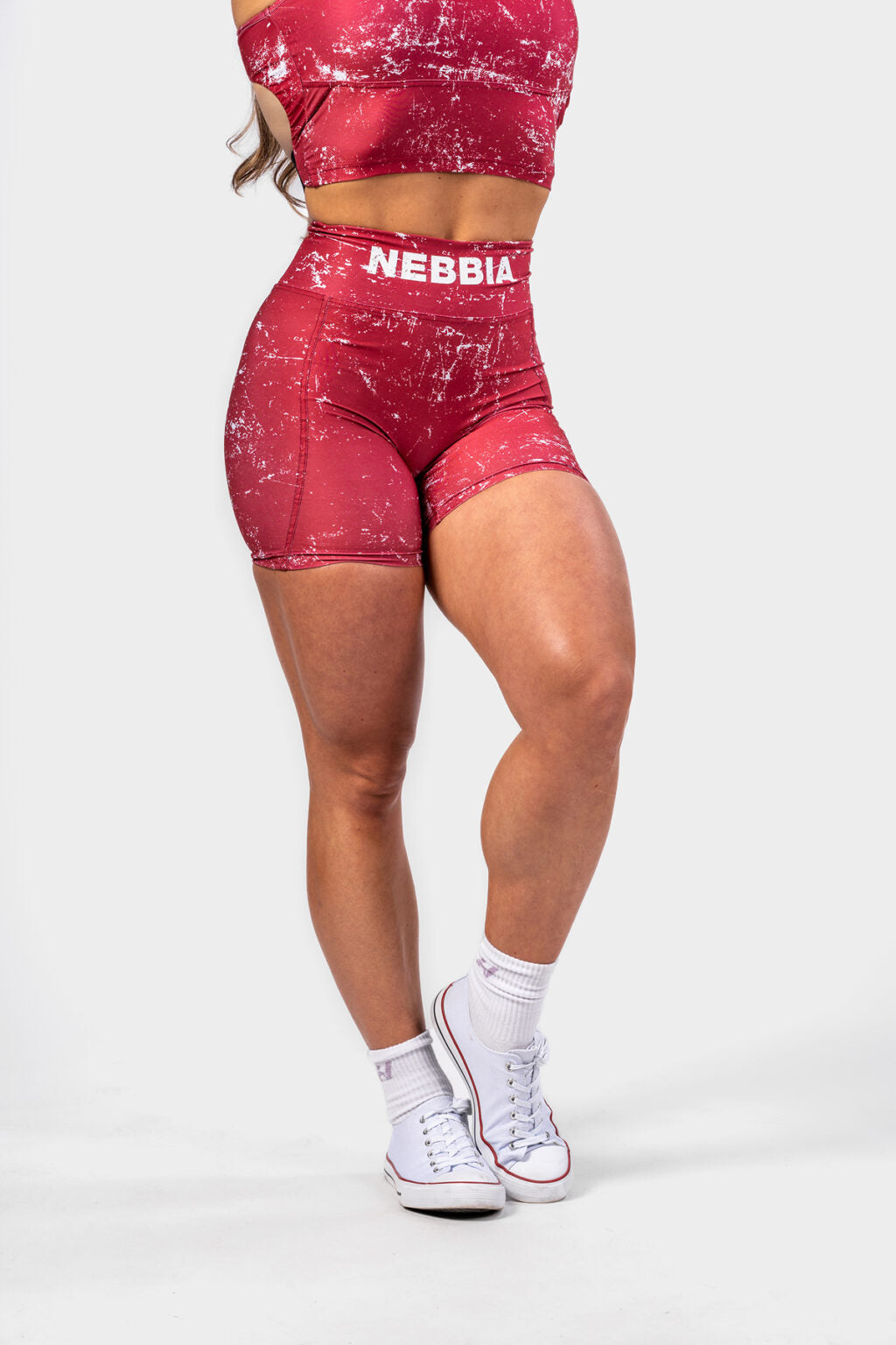 Nebbia Leggings 615 Red – high waist | Nebbia Activewear (4/5)