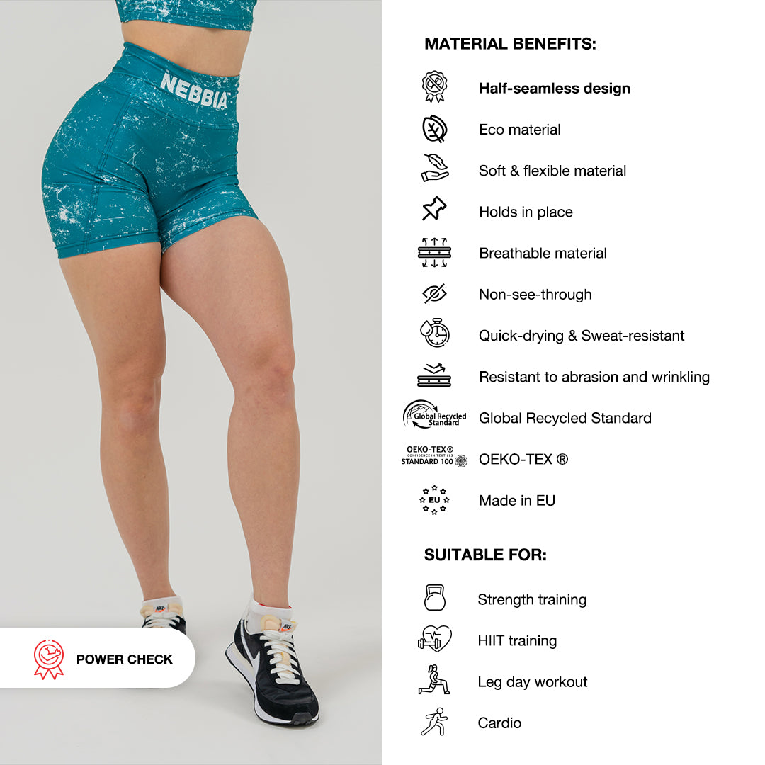 Nebbia Leggings 615 Green – high waist | Nebbia Activewear (6/6)