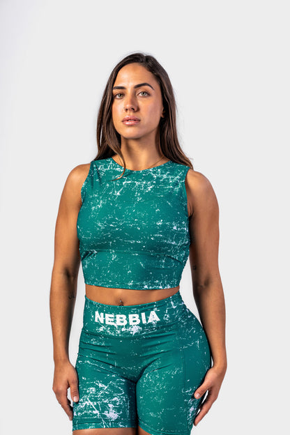 Nebbia Sports Top 617 Green | Nebbia Activewear (1/6)