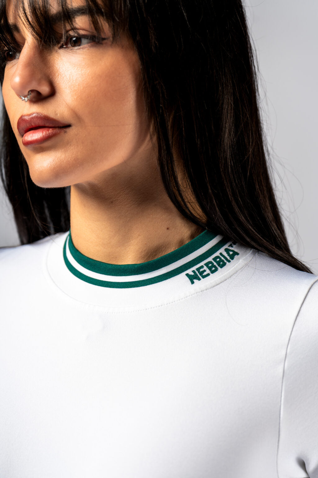 Nebbia Sports Top 641 White – sculpting | Nebbia Activewear (6/7)