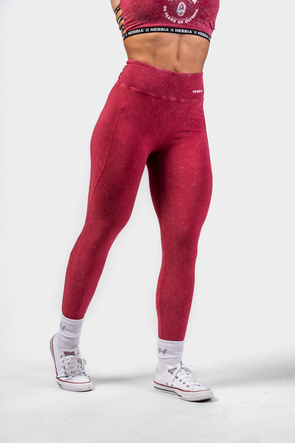 Nebbia Leggings 777 Red – high waist | Nebbia Activewear (3/5)