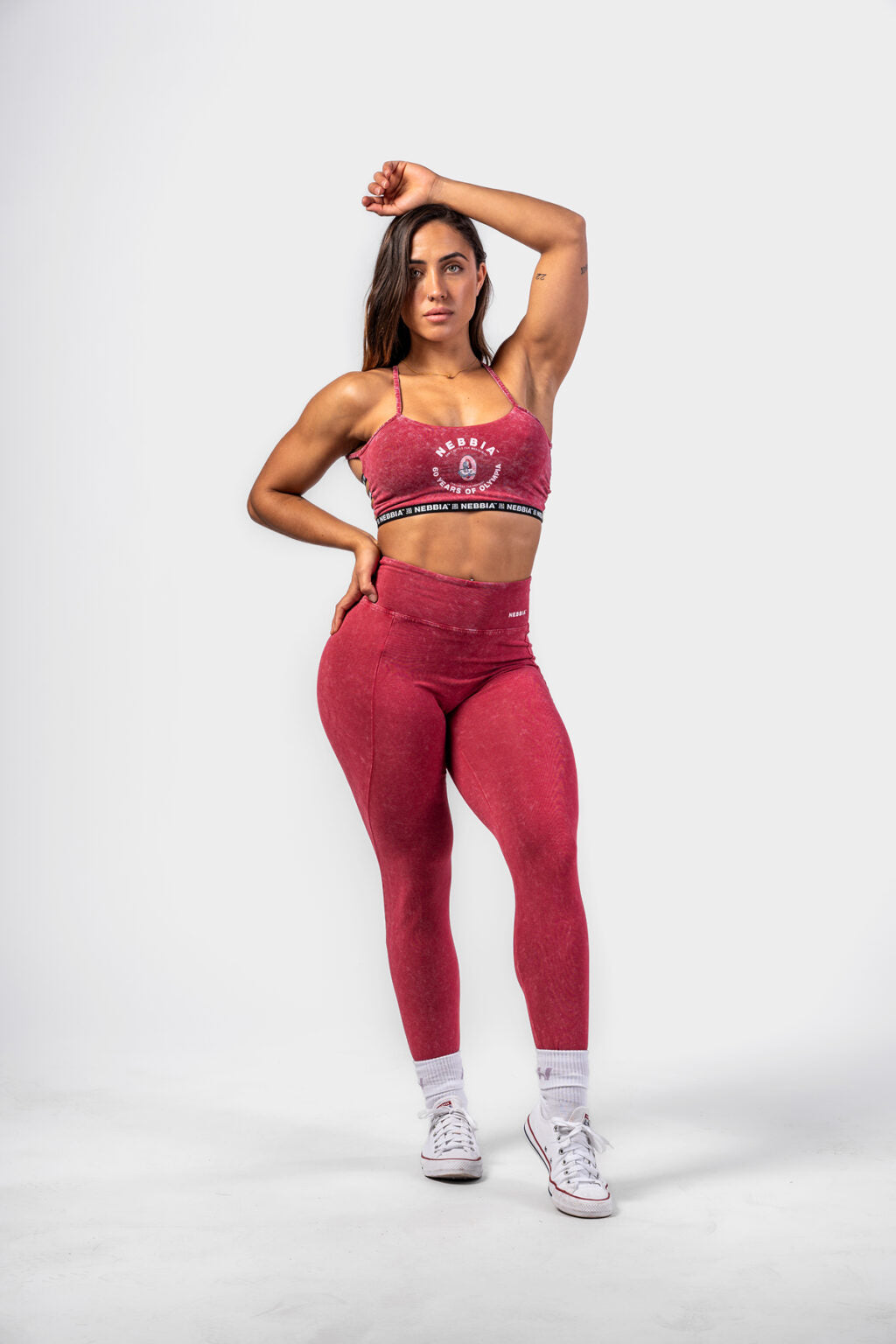 Nebbia Leggings 777 Red – high waist | Nebbia Activewear (5/5)