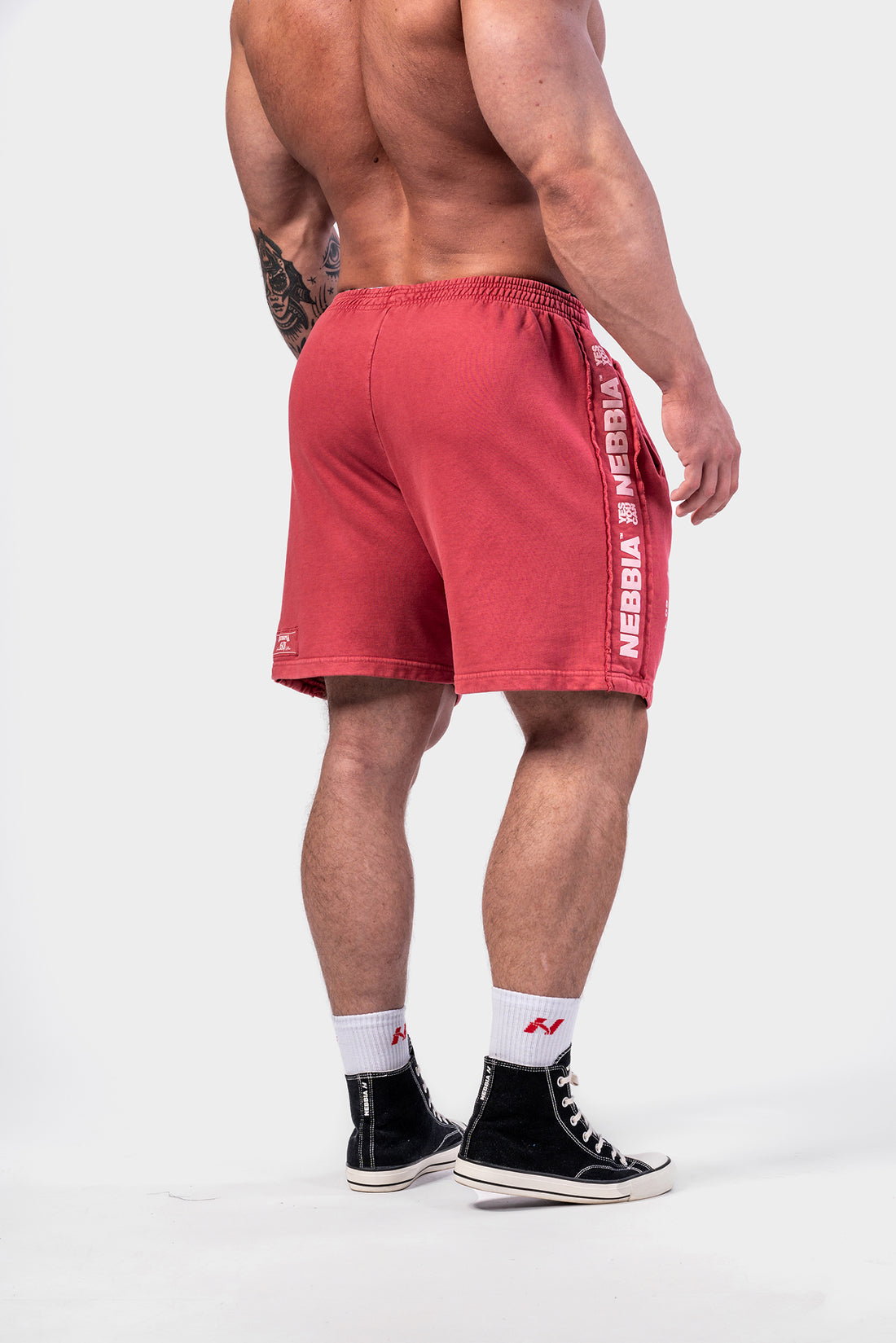 Nebbia Sports Shorts 786 Red | Nebbia Activewear (3/5)