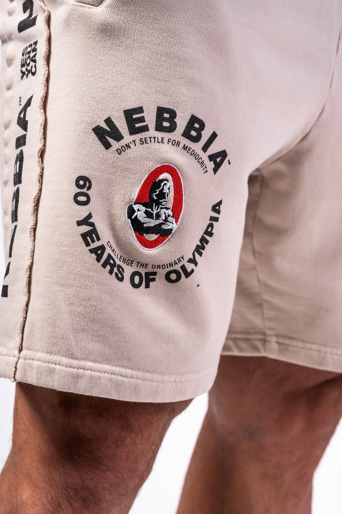 Nebbia Sports Shorts 786 Grey | Nebbia Activewear (3/4)