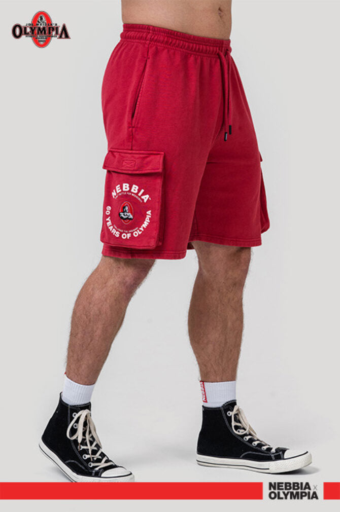 Nebbia Sports Shorts 787 Red | Nebbia Activewear (1/5)