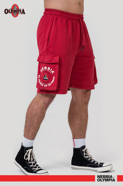 Nebbia Sports Shorts 787 Red | Nebbia Activewear (1/5)