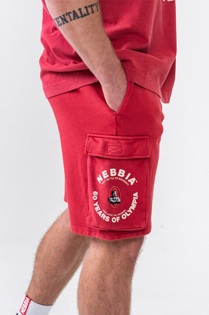 Nebbia Sports Shorts 787 Red | Nebbia Activewear (3/5)