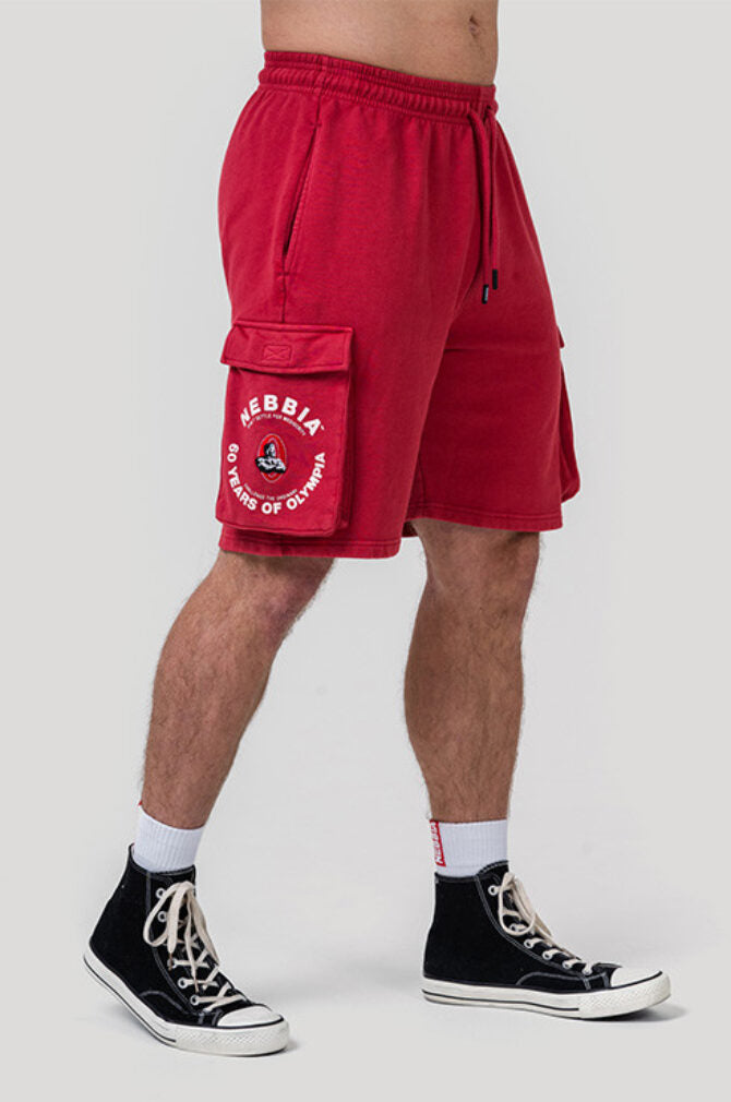 Nebbia Sports Shorts 787 Red | Nebbia Activewear (2/5)