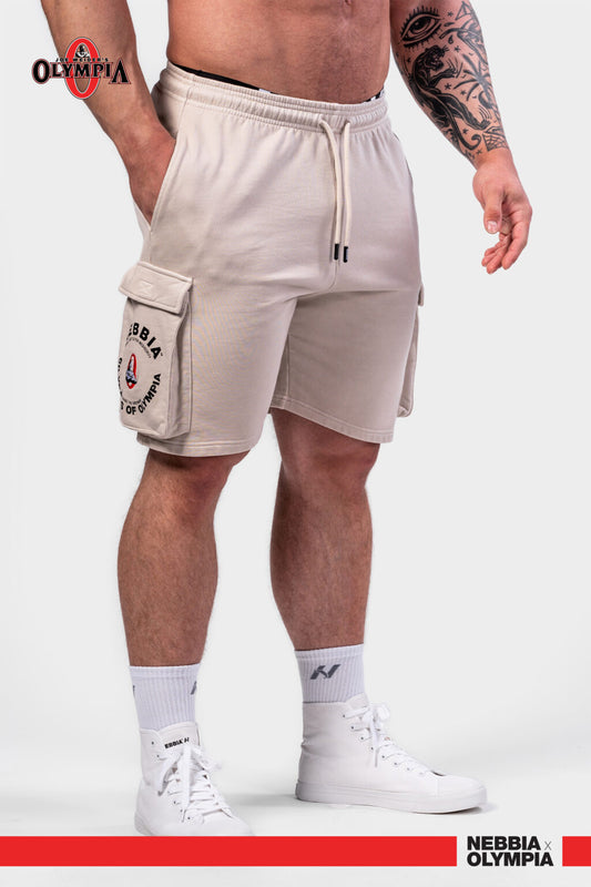 Nebbia Sports Shorts 787 Grey | Nebbia Activewear (1/5)