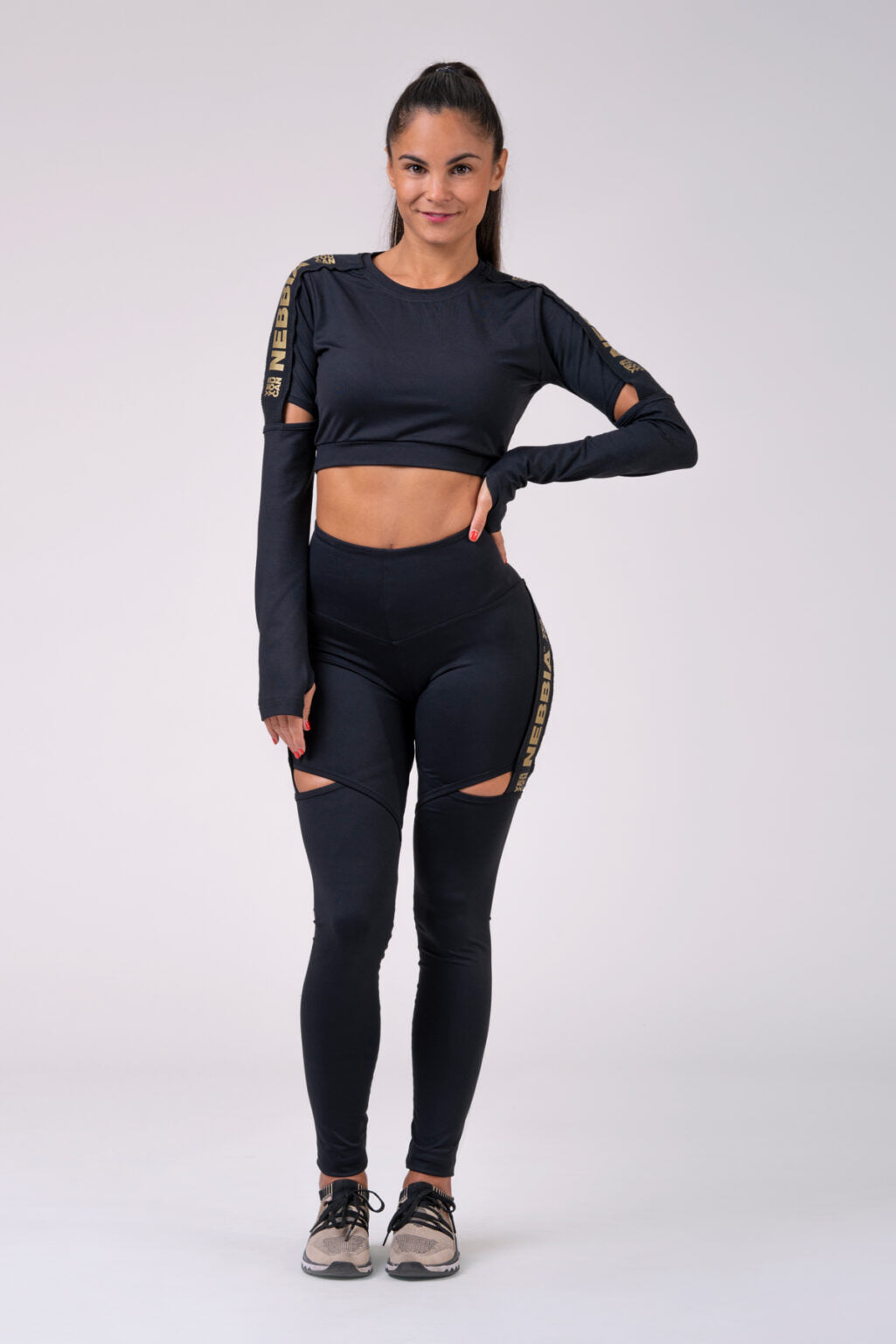 Nebbia Leggings 820 Black | Nebbia Activewear (2/19)