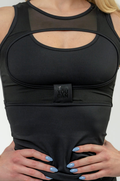 Nebbia Sports Top 835 Black | Nebbia Activewear (5/6)