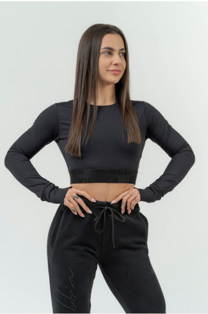Nebbia Sports Top 839 Black | Nebbia Activewear (2/6)