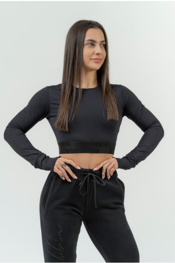 Nebbia Sports Top 839 Black | Nebbia Activewear (1/6)